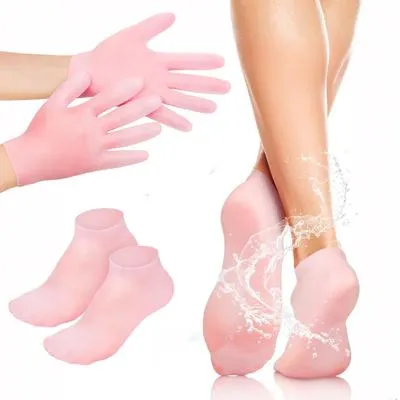 Dead Skin Removal Moisturizing Socks And  Gloves Combo 