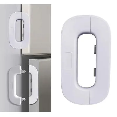 Strong Fridge Lock for Kids Safety And Adjustable Refrigerator Door Lock
