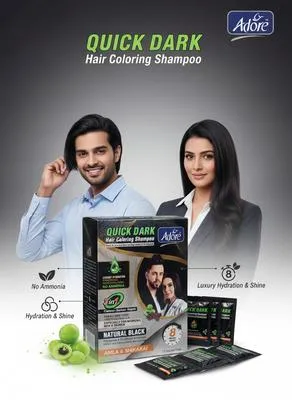 Brightening And Anti Aging Hair Dye