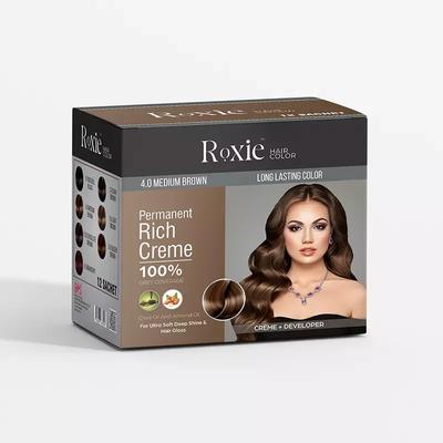 Smooth Hair Dye - 3 Pcs for All Hair Types - Normal Hair Care in Black, Brown & Golden