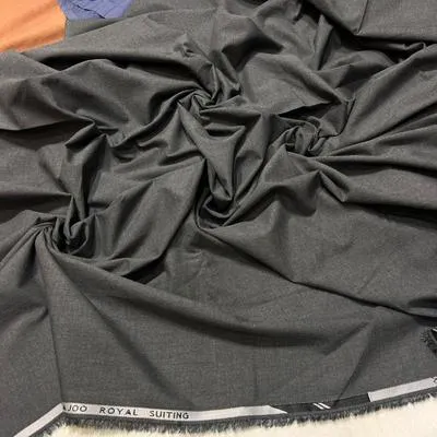 Men’s Unstitched Wool Plain Suit