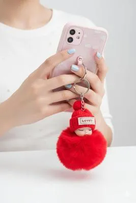 Beautiful Fur Keychain