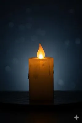 LED Flameless Decorative Candle