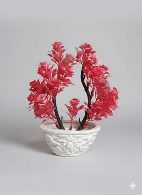 Beautiful Red Blossom Plant