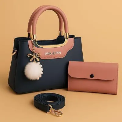 Women's Leather Plain Hand Bag