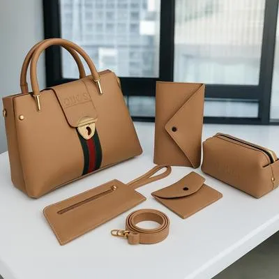 Women's Leather Plain Hand Bag