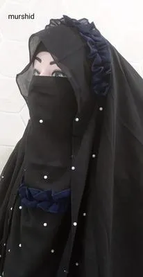 2 Pcs Chiffon Rhinestones Stoler