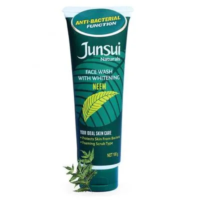 Junsui Naturals With Whitening Neem Face Wash - 100g (Original)