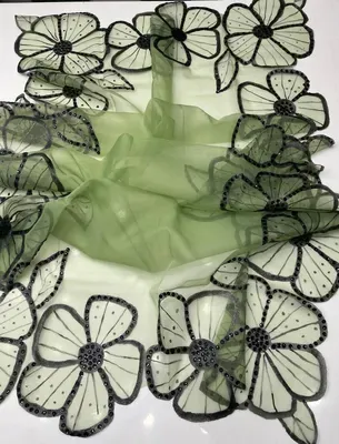 1 Pc Women's Stitched Dupatta thumbnail 2