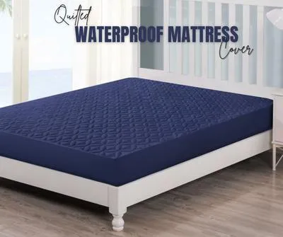 Premium Quilted Double Bed Mattress Cover