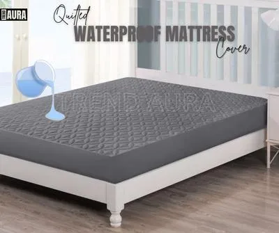 Premium Quilted Double Bed Mattress Cover
