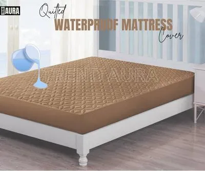 Premium Quilted Double Bed Mattress Cover