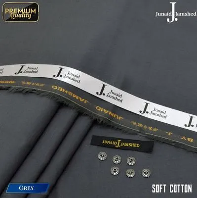 Men’s Unstitched Cotton Plain Suit