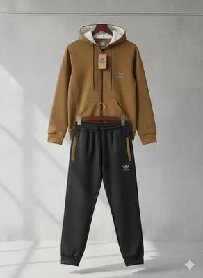 1 Pc Men's Fleece Printed Hoodie Track Suit