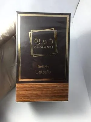 Lattafa Khamrah Qahwa Perfume 100ml Men Long Lasting Citrus Brown