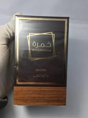 Lattafa Khamrah Qahwa Perfume 100ml Men Long Lasting Citrus Brown thumbnail 4