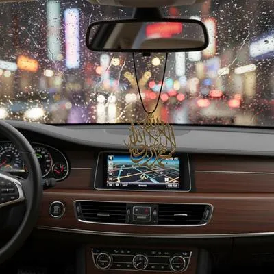 Golden Stainless Steel Hanging Accessory - Easy Installation - 1 Pc