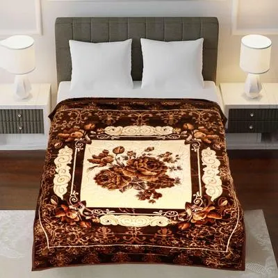 Fleece Embossed Double Bed Blanket