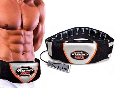 Belly Weight Loss Vibro Shape Electronic Heat Slimming Vibration Massage with Belt