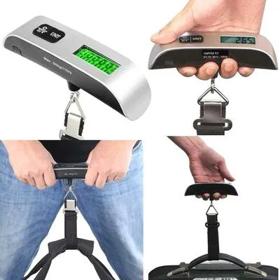 Advanced Digital Luggage Weight Scale | 50KG Capacity – Compact, Precise, and User-Friendly
