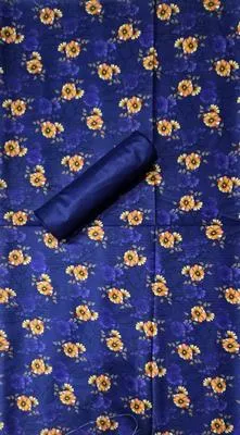 2 Pcs Women's Unstitched Printed Suit