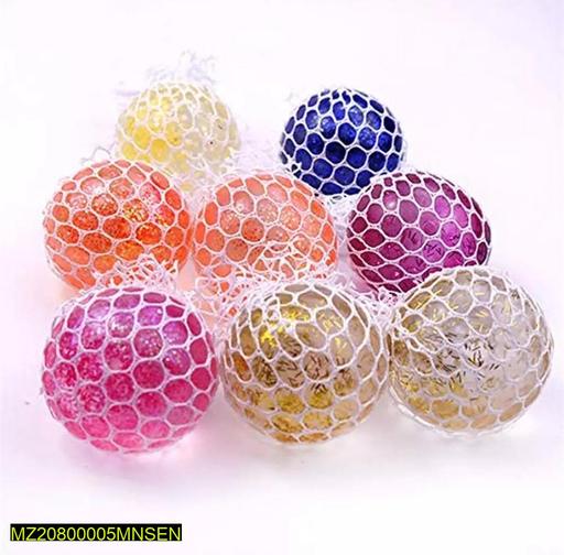 Pack Of 2 Mesh Squishy Ball Toys For Kids