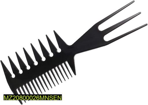 3 In 1 Teasing Salon Weave Fork Comb