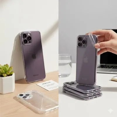 Transparent Mobile Cover