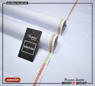 Men's Unstitched Wash And Wear Plain Suit