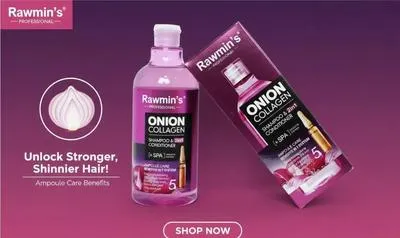 Onion Anti-Hair Fall & Anti-Dandruff Hair Shampoo - 1 Pcs