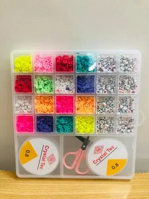 DIY Jewellery Beads / Beads Set with Clay Beads