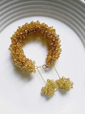 Handmade Indian Design Gajrey - 1 Pc Adjustable Jewelry