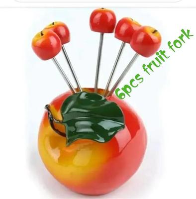 6 Pcs Fruit Fork