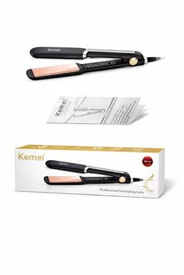 Ceramic Hair Straightener Black Rose Gold 250g thumbnail 2