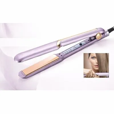 Kemei Ceramic Hair Straightener Purple Salon Quality 350g thumbnail 5