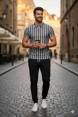 OLD MONY  Jersey Texture Track Suit