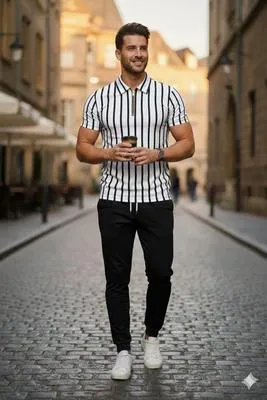 OLD MONY  Jersey Texture Track Suit