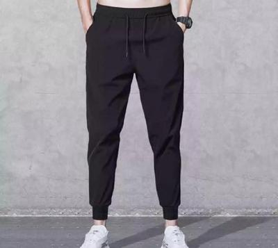 Men's Fleece Plain Trouser - 1 Pc Classic Black