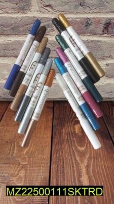 Beautiful Glitter Pencils, Pack Of 12