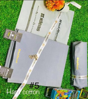 Men’s Unstitched Cotton Plain Suit