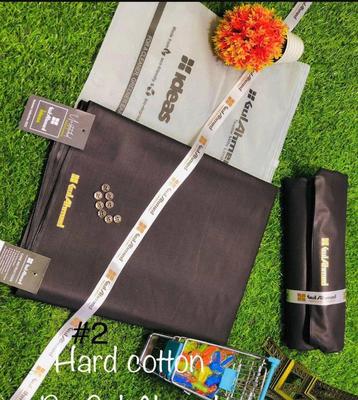 Men’s Unstitched Cotton Plain Suit