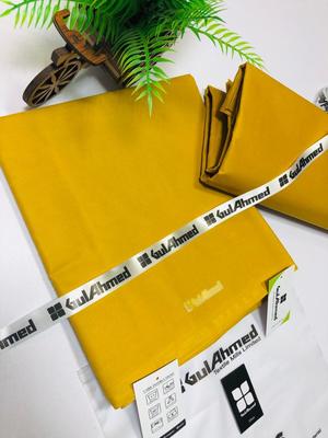 Men’s Unstitched Cotton Plain Suit