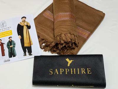 1 Pc Men's Wool Shawl