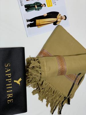 1 Pc Men's Wool Shawl