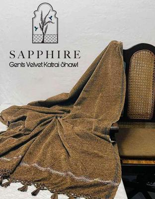 1 Pc Men's Velvet Shawl