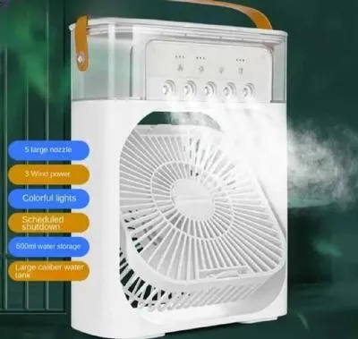 10-Inch USB Rechargeable Air Cooler Fan with Ice Tank thumbnail 4