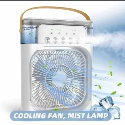 10-Inch USB Rechargeable Air Cooler Fan with Ice Tank thumbnail 5