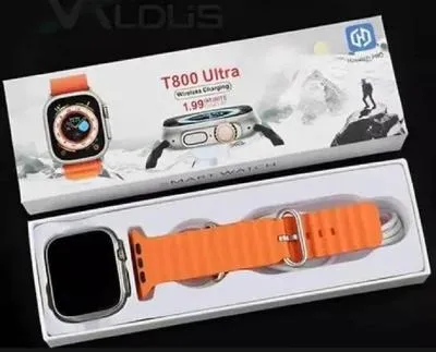 T800 Ultra Smart Watch Ocean Strap Wireless Charging thumbnail 2