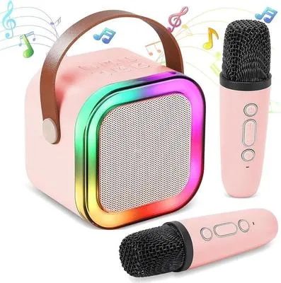 Wireless Karaoke Speaker with RGB Lights for Kids thumbnail 9