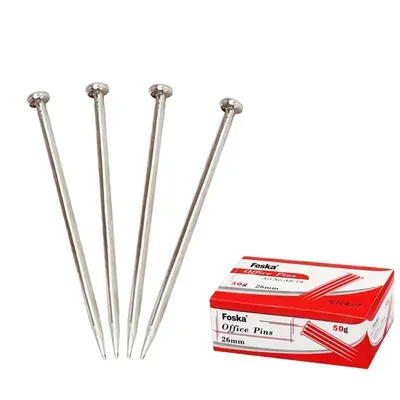 Metal common pins box docoment office & ladise cloth stiching use for tailoring use in high quality